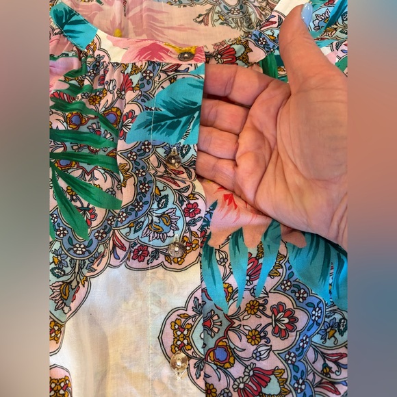 Johnny Was Bryony Mini Dress XL - Picture 11 of 13